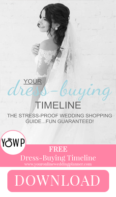 Your Dress Buying Timeline Free PDF download